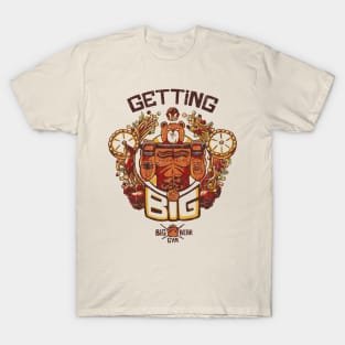 Getting Big Bear Yellow T-Shirt